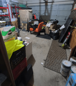 After just a little clean up in the garage, already feels better